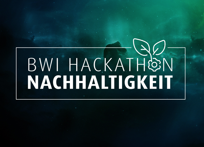 BWI Logo Hackathon Nachhaltigkeit