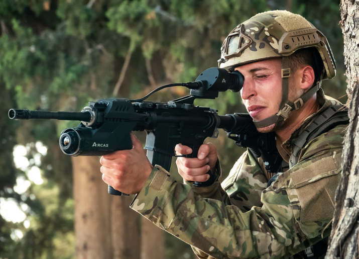 Elbit Systems ARCAS AI Powered Computerized Solution for Assault Rifles s w