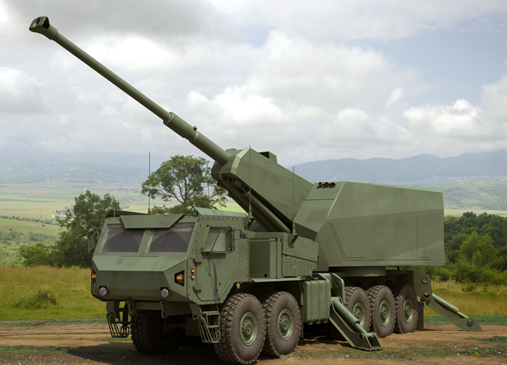 Elbit Systems SIGMA fully automatic self propelled howitzer gun system s w