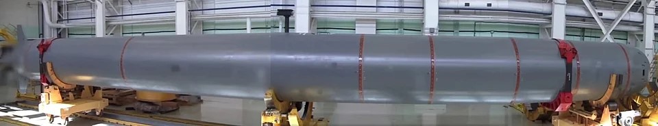Russland hat mal wieder den Längsten: der Nukleartorpedo Poseidon ist eher ein autonomes Klein-U-Boot.