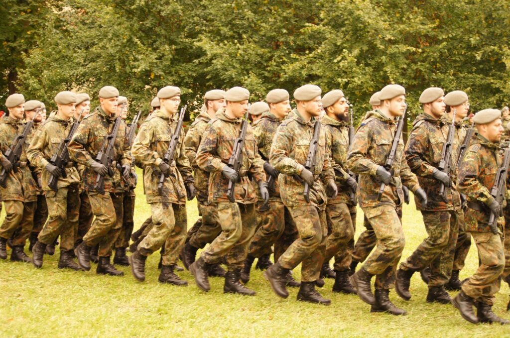 Soldaten der Heimatschutztruppe: ob die Planung mit dem Bedarf Schritt hält?