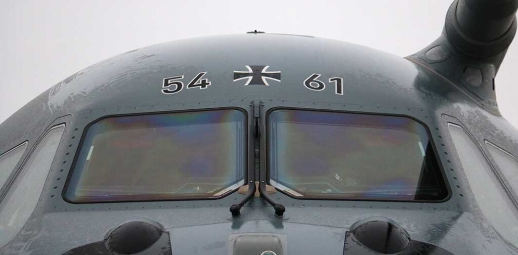 Die taktische Kennung erinnert an das aufgelöste LTG 61 in Landsberg/Lech. (Foto © Lindhorst)