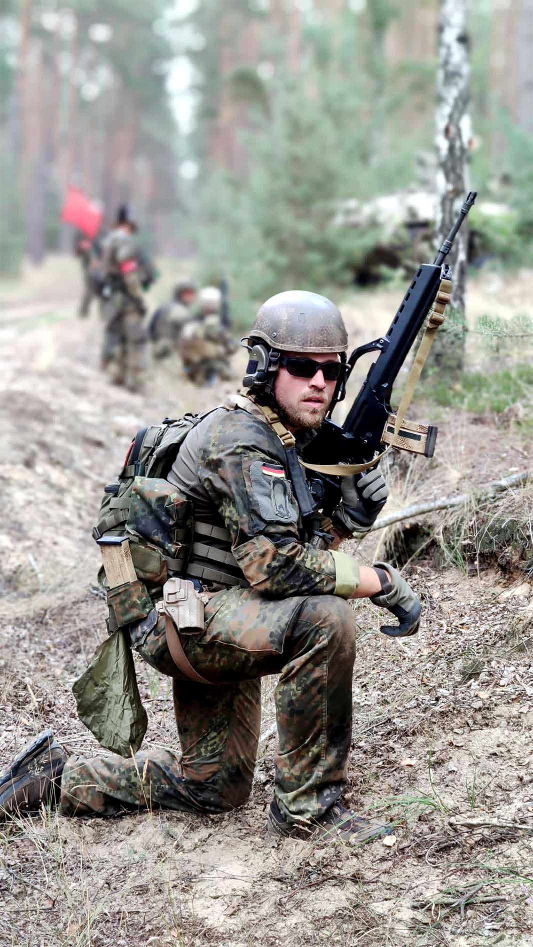 Kriegstüchtigkeit spielt in modernen Streitkräften wieder eine größere Rolle. (Foto © Bw/Tom Twardy)