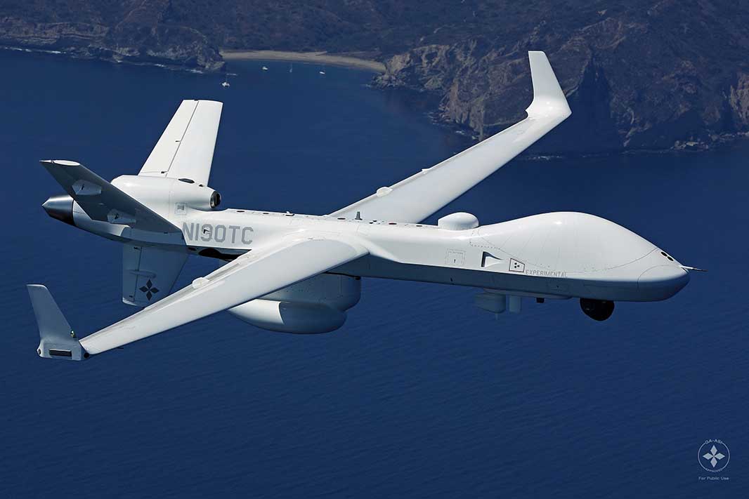 Acht Systeme MQ-9B sollen ab 2028 zulaufen. (Foto © General Atomics)