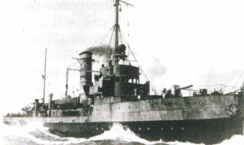  Minensuchboot M78 der Kaiserlichen Marine (Quelle: Stadtarchiv Cuxhaven)    