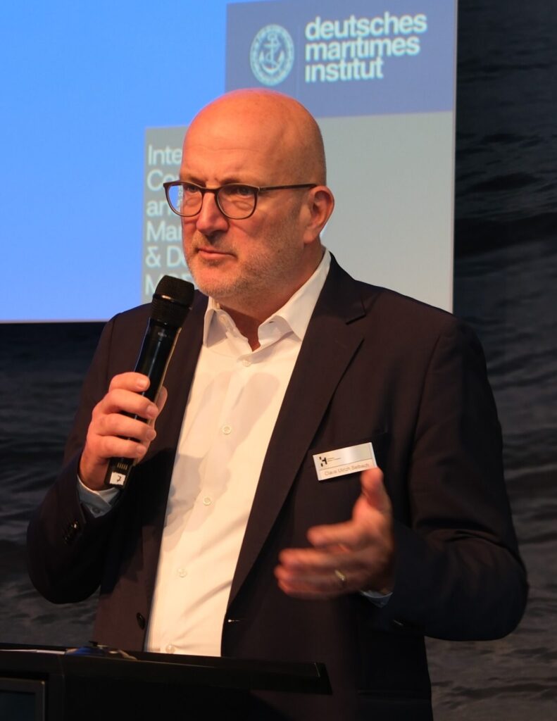 Claus Ulrich Selbach, Vice President Exhibitions Maritime & Energy bei der Hamburg Messe und Congress. 