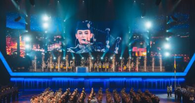 Rund 600 Mitwirkende sorgten für ein abwechslungsreiches Programm beim Musikfest der Bundeswehr in Düsseldorf.