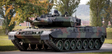 Der Leopard 2 A7V repräsentiert den derzeit modernsten Kampfpanzer des Deutschen Heeres.(Foto ©Bw/Marco Dorow)