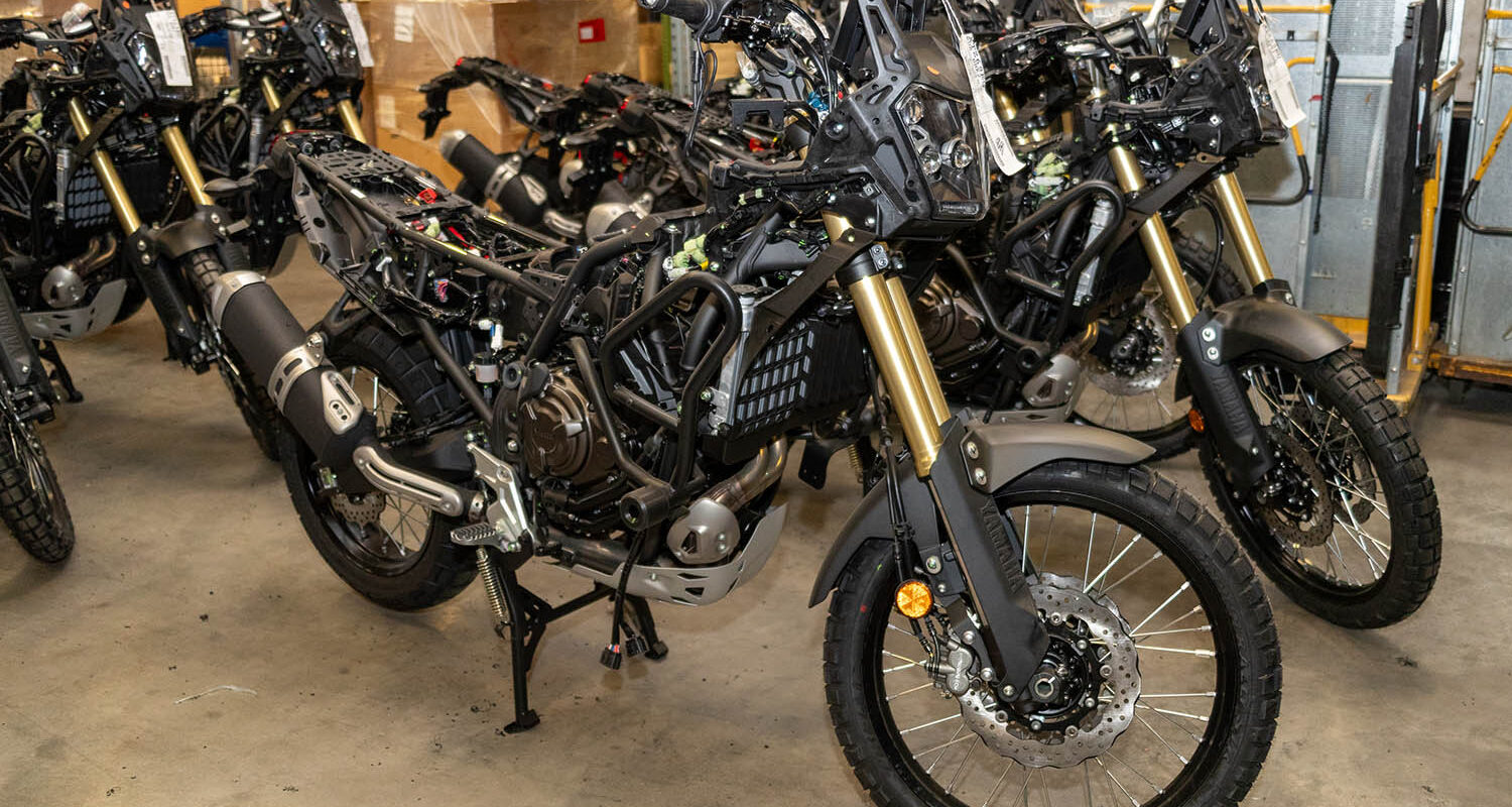 Umrüstung auf die Spezifikation für die Bundeswehr bei Yamaha Deutschland. (Foto ©Bw/Alpers)