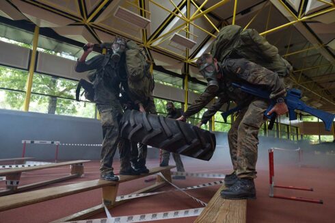 Soldaten beim Military Fitness Cup 2023. (Foto © Bw/Klatt)
