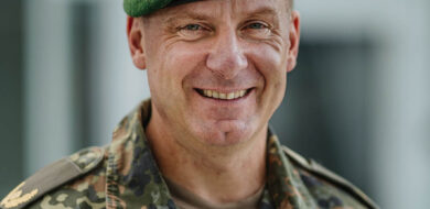 Brigadegeneral Christoph Huber, Kommandeur Panzerbrigade 45 „Litauen“ (Foto © Bw/Neumann)