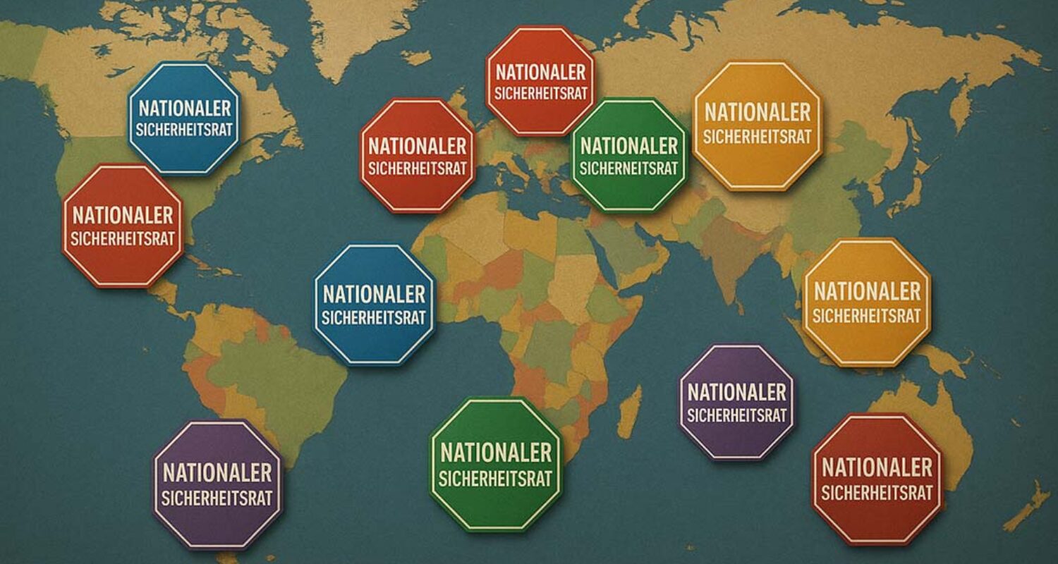 Nationale Sicherheitsräte gibt es in allen Weltregionen. Sie entstanden nicht gleichzeitig, sind unterschiedlich groß und in den verschiedensten Staatsformen verankert, dienen aber überall demselben Zweck: bestmöglich für Nationale Sicherheit zu sorgen. (Foto © Christina Moritz)