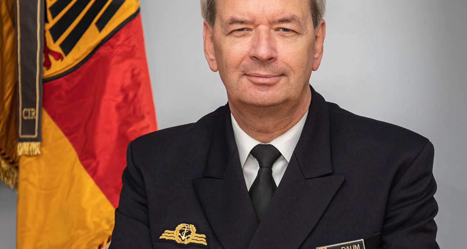 Vizeadmiral Dr. Thomas Daum, Inspekteur Cyber- und Informationsraum (Foto: ©Bw/Stefan Uj) 
