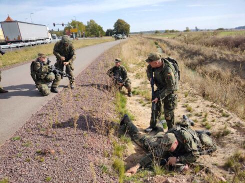 Personalaufwuchs bei der Bundeswehr: Die Basisausbildung im Rahmen des Neuen Wehrdienstes wird künftig wesentlich in den Händen der Heimatschutzkräfte, hier während der Übung „Vigilant Roland II“, liegen.  (Foto ©Boes)