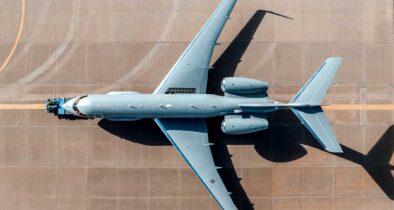 Integriert wird PEGASUS in Flugzeuge des Typs Bombardier Global 6000. (Foto © Bombardier Defense)