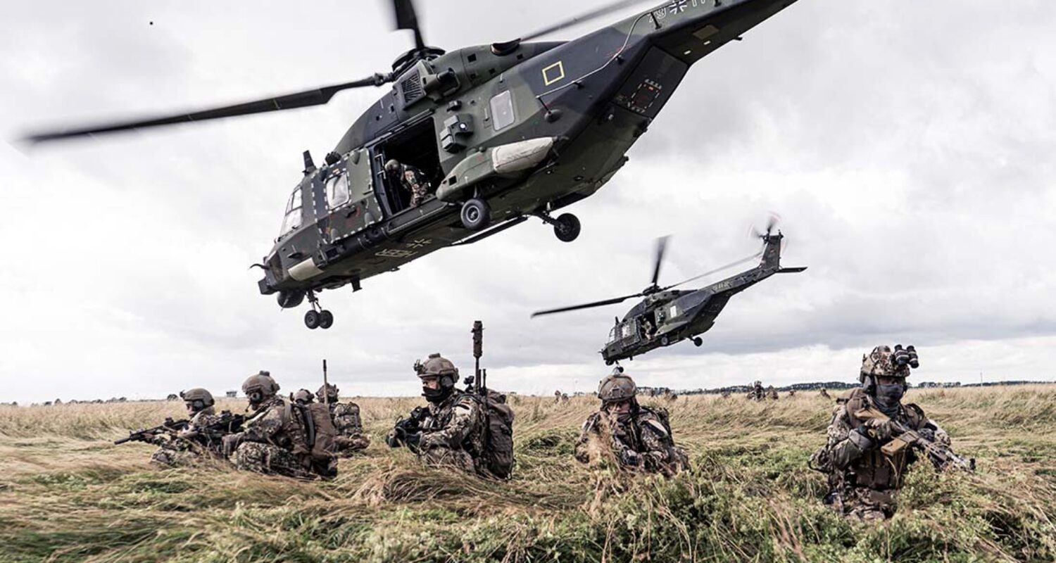 Multitarndruck bei den Spezialkräften der Bundeswehr (Foto ©ynside – StAG SpezKrBw)