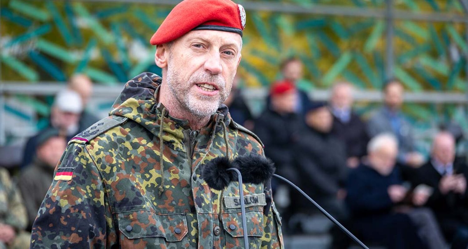 Oberst Stephan Saalow, Kommandeur ABC-Abwehrkommando (Foto © Bw/Alpers)