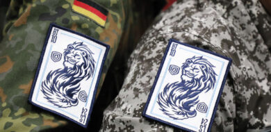 Das Patch des binationalen Blue Teams 2024 (Partner Singapur). (Foto © Bw)