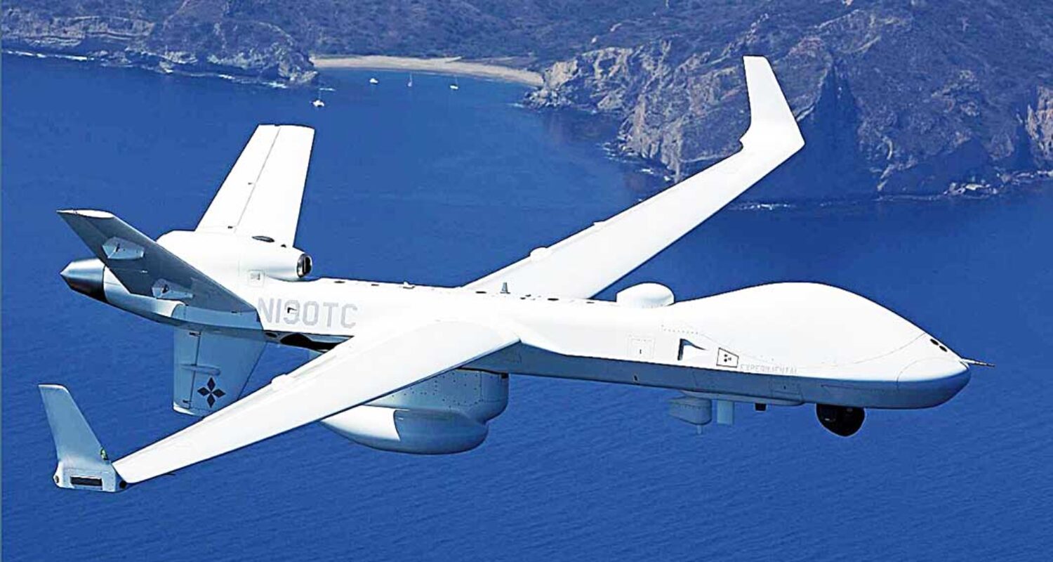 Das unbemannte Flugsystem MQ-9B SeaGuardian. (Foto © General Atomics Aeronautical)