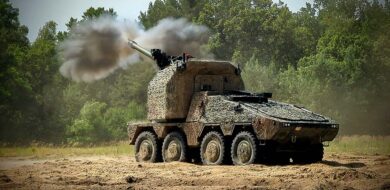 Die RCH 155 bei der Schussabgabe. (Foto ©James Hennessey)