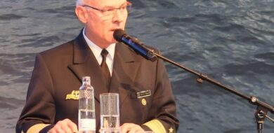 Vizeadmiral Jan C. Kaack, Inspekteur der Deutschen Marine.