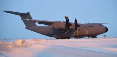 Das neuste Luftfahrzeug des LTG 62 wird ebenfalls bald weltweit im Einsatz sein. (Quelle: Bundeswehr/Luka Wolff)