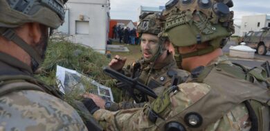 Europäische Friedenstruppen für die Ukraine? Soldaten der deutsch geführten EU Battlegroup 2025 bei einer Übung für die Einsatzbereitschaft im kommenden Jahr.