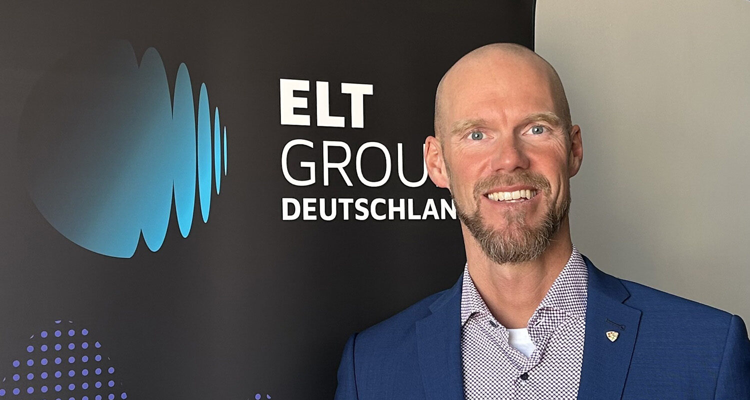 Markus Holz, seit Januar 2025 bei ELT Group Deutschland für Vertrieb, Marketing und Innovation zuständig und zugleich neues Mitglied der Geschäftsleitung des Unternehmens in Meckenheim. (Foto: ELT Group Deutschland)