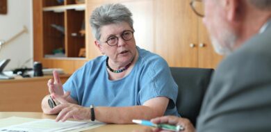 Interview Präsidentin BAAINBw mit dem Hardthöhenkurier