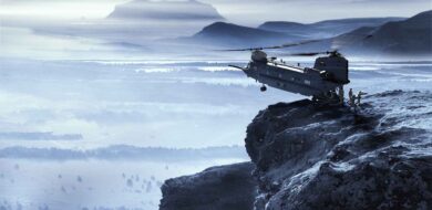 Chinook – Der Schwere Transporthubschrauber: Die CH-47F(DE) – ein Schnellläuferprojekt im Anflug auf Holzdor (Foto ©Boeing/KI generiert)