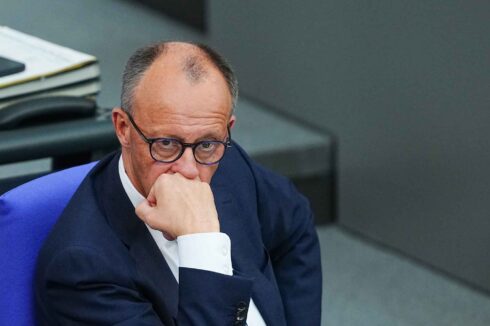 Aufwuchs – Versuch einer Lagebeurteilung— Bundeskanzler Friedrich Merz Plenarsitzung am 14. Mai 2025. (©picture alliance/dpa | Kay Nietfeld)