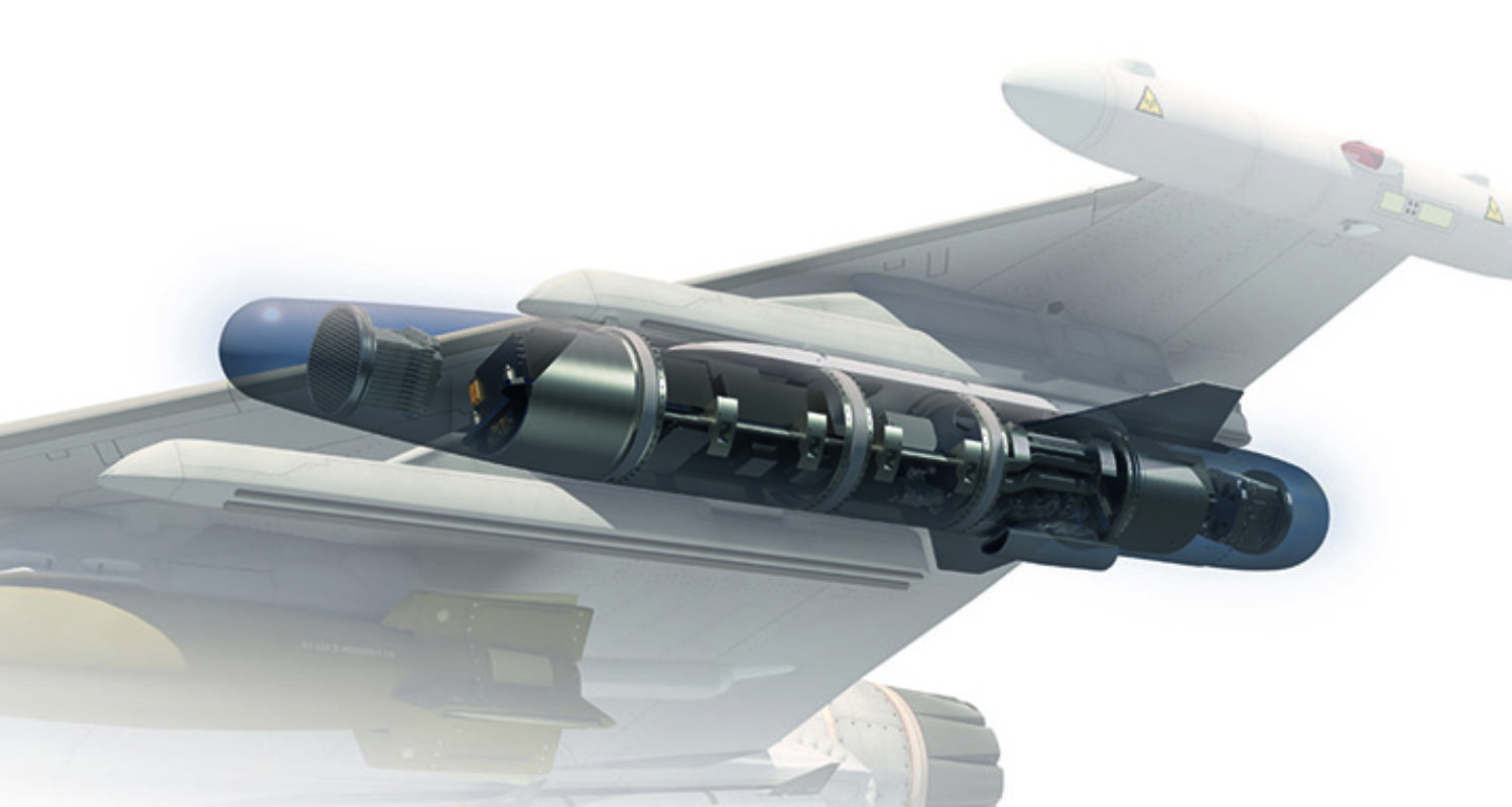 AESA Jammer Pod underwing