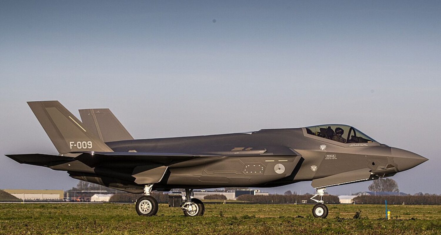 Zahlreiche NATO-Länder beschaffen die F-35, hier ein niederländisches Flugzeug bei der Ankunft in Leeuwarden.