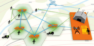 Die Digitalisierung landbasierte Operationen vernetzt die Landstreitkräfte
modern. (Foto © blackned)