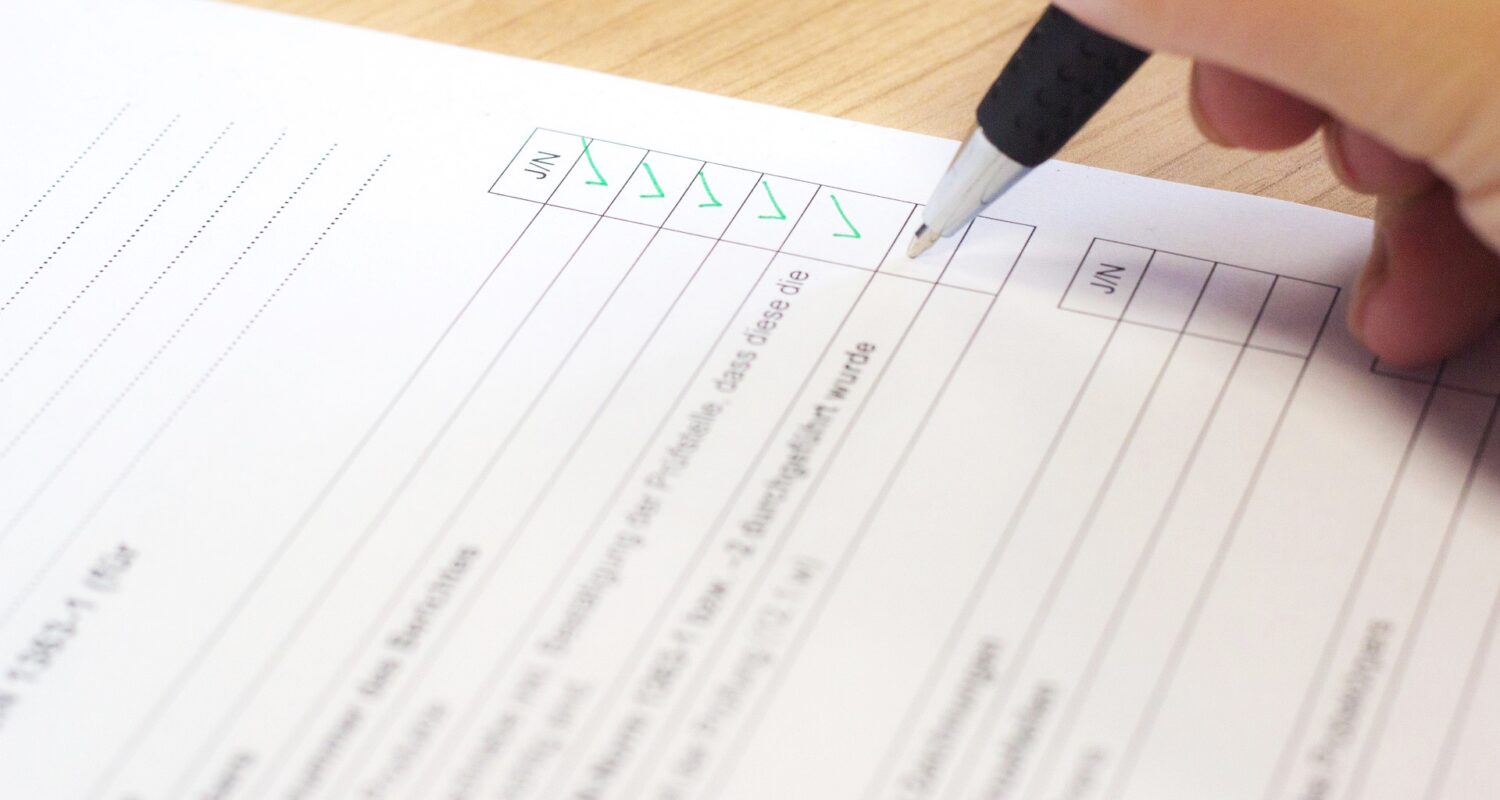 Symbolbild für eine Checkliste zur Einrichtung eines Nationalen Sicherheitsrates.