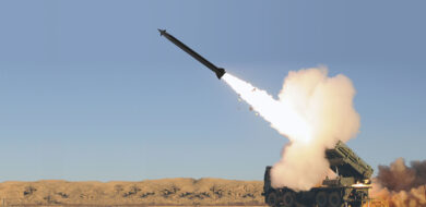 Loitering Ammunition vom Typ Skystriker könnte auch vom neuen Raketenartilleriesystem EuroPULS verschossen werden. (Foto © Elbit Systems)