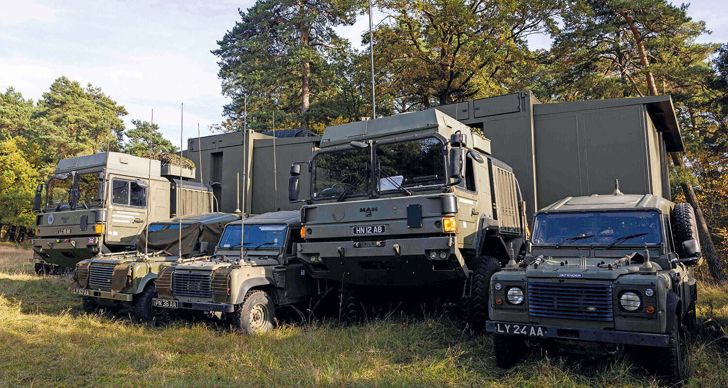 Die Großübung „Cerberus 22“ diente der Erprobung und Zertifizierung von gleich fünf britischen Brigadehauptquartieren. (©Crown copyright)