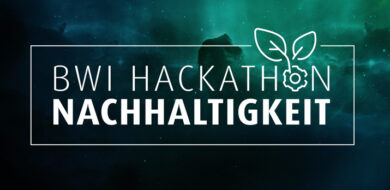 BWI Logo Hackathon Nachhaltigkeit