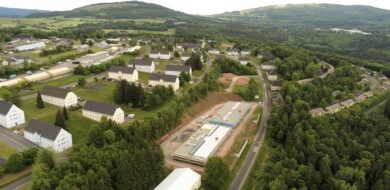 Neubau des Gefechtsstandgebäudes in der Rhön-Kaserne am Standort Wildflecken. (Foto © GefSimZH)