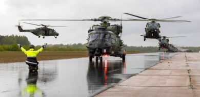 Die Aviation Brigade der Bundeswehr bei der Übung „Griffin Lightning 2025“ in Litauen. (Foto © Bw/Bill Drechsler)
