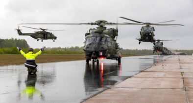 Die Aviation Brigade der Bundeswehr bei der Übung „Griffin Lightning 2025“ in Litauen. (Foto © Bw/Bill Drechsler)