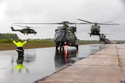 Die Aviation Brigade der Bundeswehr bei der Übung „Griffin Lightning 2025“ in Litauen. (Foto © Bw/Bill Drechsler)