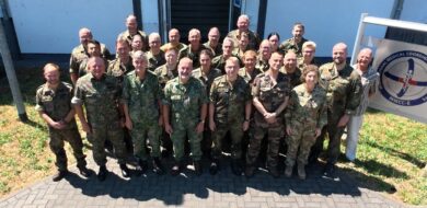 Das Team des Multinational Medical Coordination Centre - Europe. (Foto © MMCC-E)