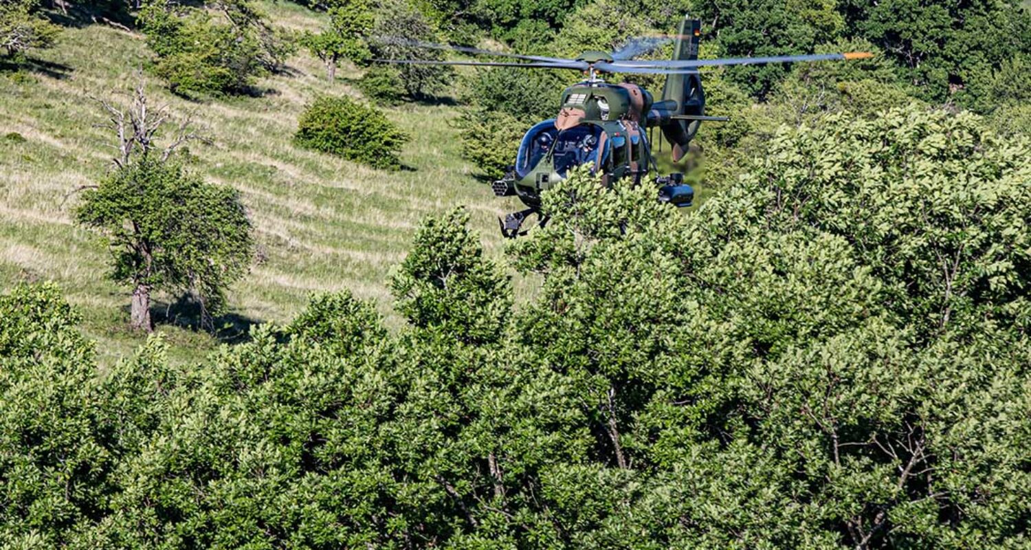 NOE (Nap of the Earth) – extremer Tiefflug. (Foto © Airbus Helicopters)