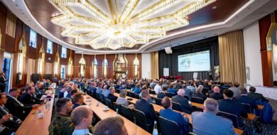 Blick in den großen Vortragssaal beim letztjährigen Bonner IT-Dialog im Maritim Hotel Bonn.(Foto © AFCEA Bonn e. V)