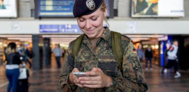 Bw eToken App ist voller Erfolg Bundeswehr Jonas Weber