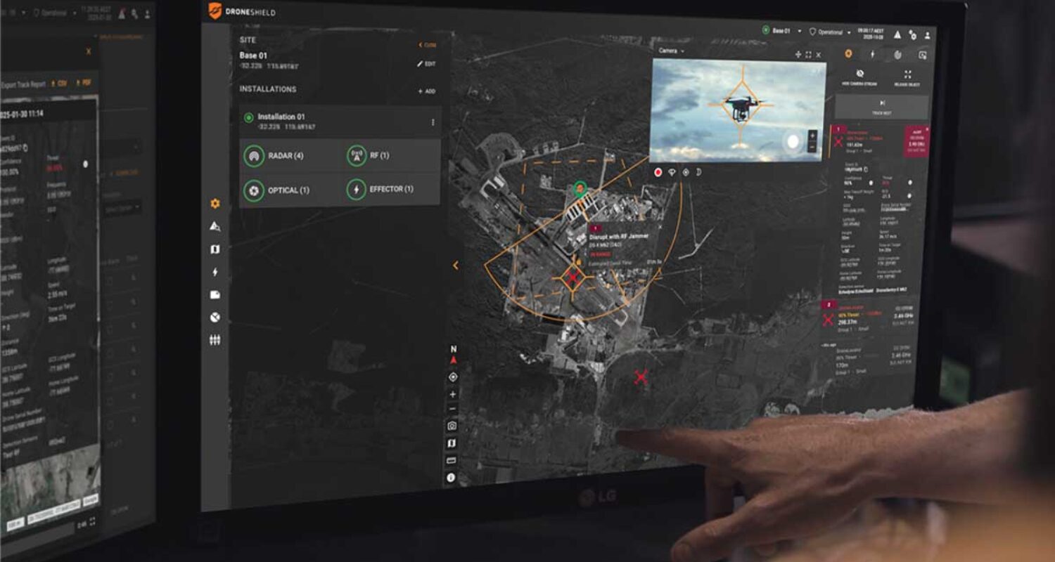Eine neue Partnerschaft zwischen DroneShield und der DSTG schafft einen Rahmen für den Austausch von Daten zu neuen Drohnentechnologien (Foto: DroneShield)
