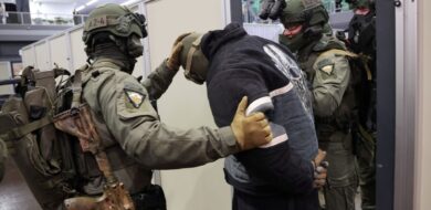 Im Enforce Tac Village werden realitätsnahe Einsatzszenarien abgebildet.