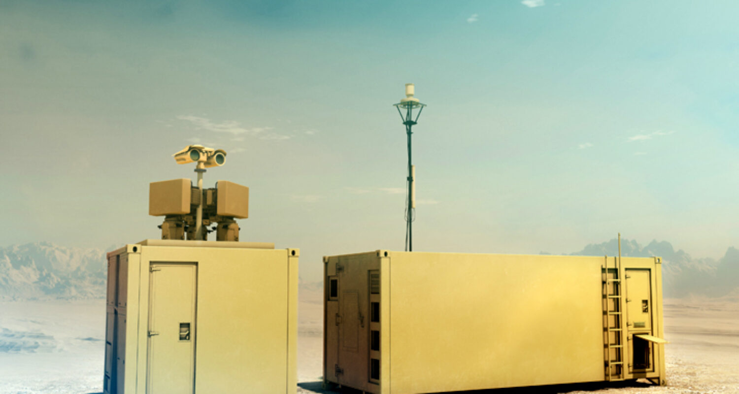 ESG drone defence for field camp protection web