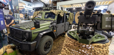 Einsatzfahrzeuge und Waffen nehmen bei der Enforce Tac breiten Raum ein. (Foto © NuernbergMesse/Frank Boxler)